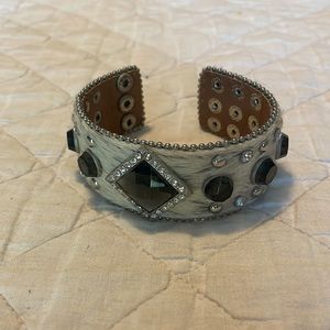 Cowhide cuff